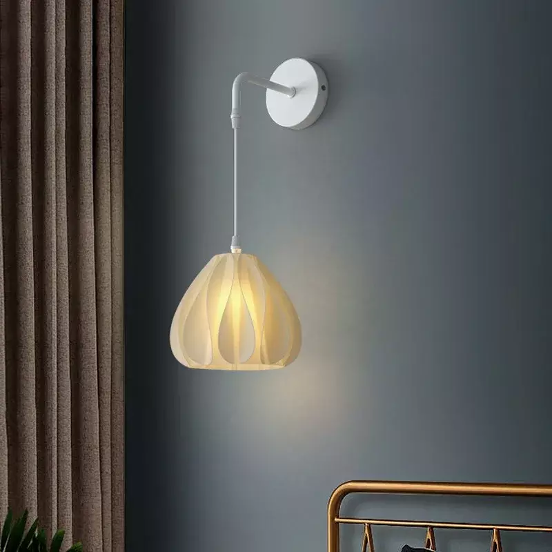 Lámpara de pared minimalista moderna nórdica para dormitorio, mesita de noche, estudio, sala de estar, escalera, balcón, guardarropa