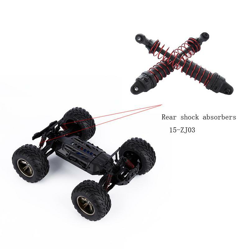 RC Car Toy Upgrade Parts 1 Pair Of 15-ZJ03 Front/Rear Shock Absorbers Car Parts For S911/S912 RC Car Models Racing Truck #WO