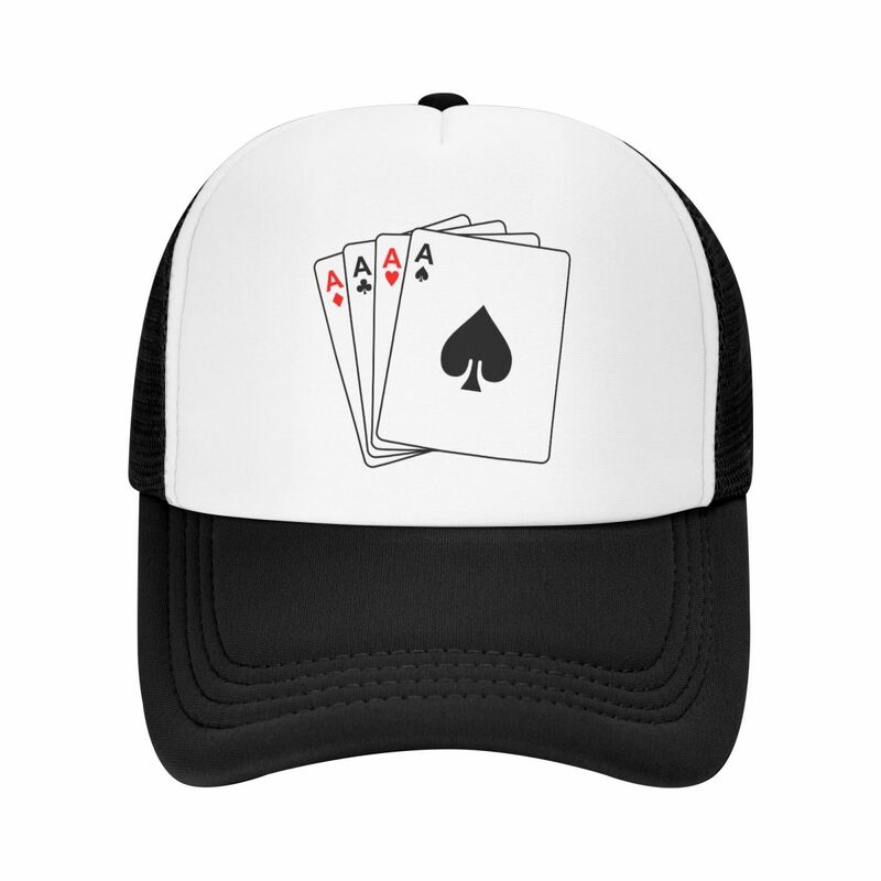 Custom Classic picche A Poker Trucker Hat donna uomo berretto da Baseball Unisex regolabile personalizzato estate