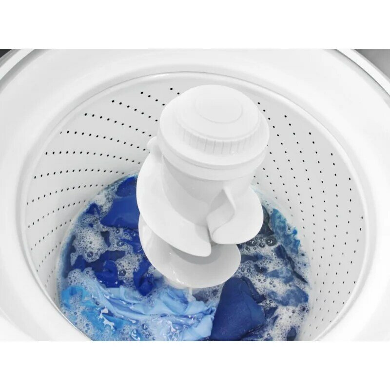 Kenmore Top-Load-Waschmaschine mit doppelt wirkendem Rührwerk, Edelstahl-Top lader Waschmaschine, 3,5 cu. ft. Kapazität mit