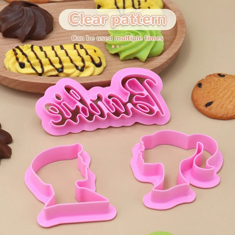 Wedding Fondant Embosser Man And Woman Cookie Fudge Cutters Biscuit Moulds Icing Candy Baking Decorating Kitchen Cake Tools