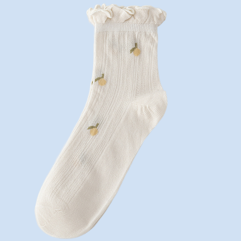 5/10 пар свободные носки для женщин летние тонкие сетчатые кружевные носки весна-осень длинные летние носки