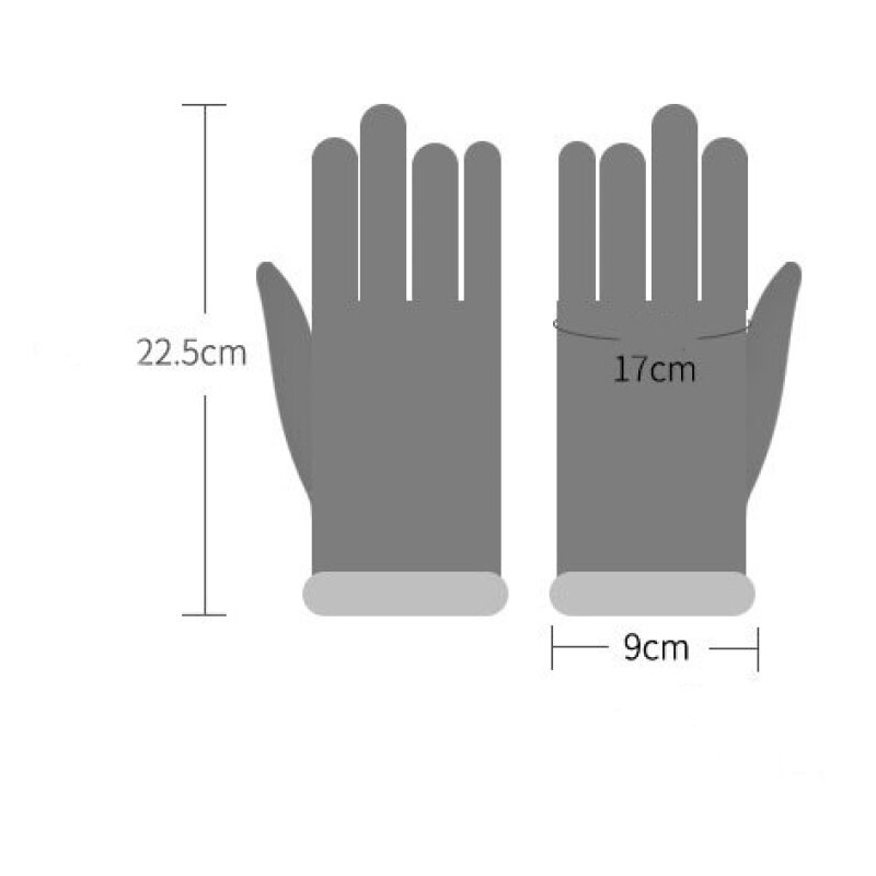 Women Winter Keep Warm Elasticity Plush Wrist Half-Fingered Gloves Cute Lovely Sweety Commute Fashion Drive Soft Thickened