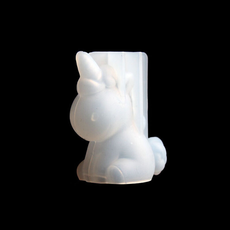 Cetakan Silikon Beruang Stereo 3D DIY Cetakan Lilin Berbentuk Hewan Perlengkapan Pembuatan Lilin Sabun Gipsum Buatan Tangan Dekorasi Kue Coklat