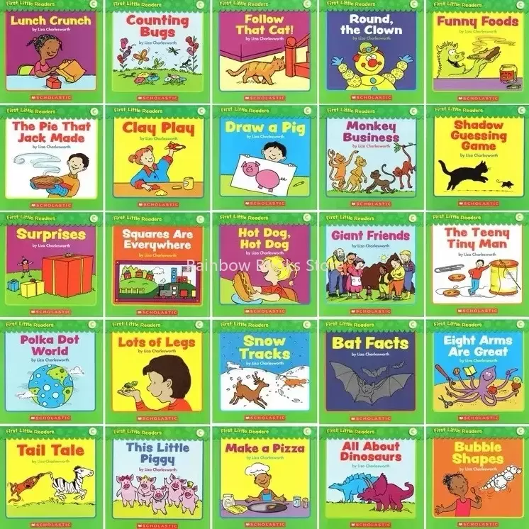 5 Box/Set 116 Books First Little Readers Learn To Read for Parents Educational Toy Classroom English Storybook Kids Gift Book