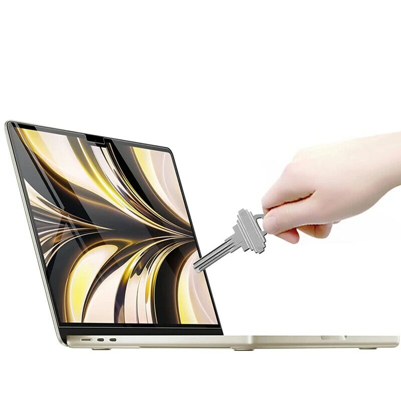 9H Tempered Glass Screen Protector For Apple MacBook Air M2 Chip 13.6inch 2022 Model A2681 Anti Scratch HD Clear Protective Film