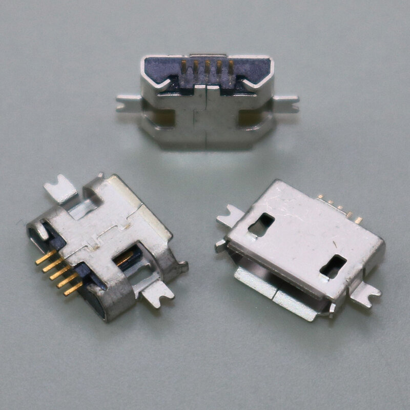 Mini prise Micro USB 5 broches, 1-20 pièces, connecteur, Port de charge, femelle, pour MOTO MB525/ZTE/OPPO/Samsung/Nokia 8600
