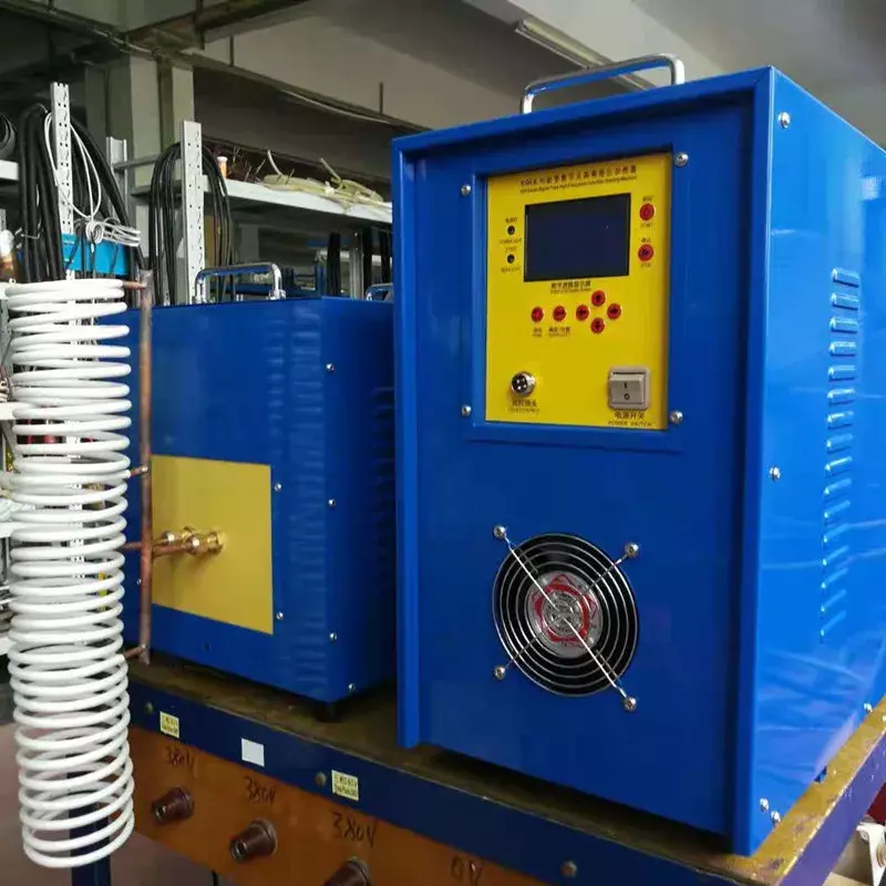 Hand-held alta freqüência indução aquecimento máquina, fio controlado, soldada tubo de cobre, equipamentos de soldagem, UHF som calor remoção