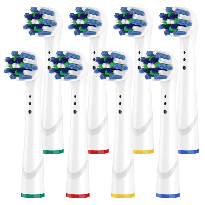 4/8/12/16PCS EB50 Multi Angle Clean Replacement Brush Heads For Oral B D12 D16 D100 Cross Action Electric Toothbrush Heads