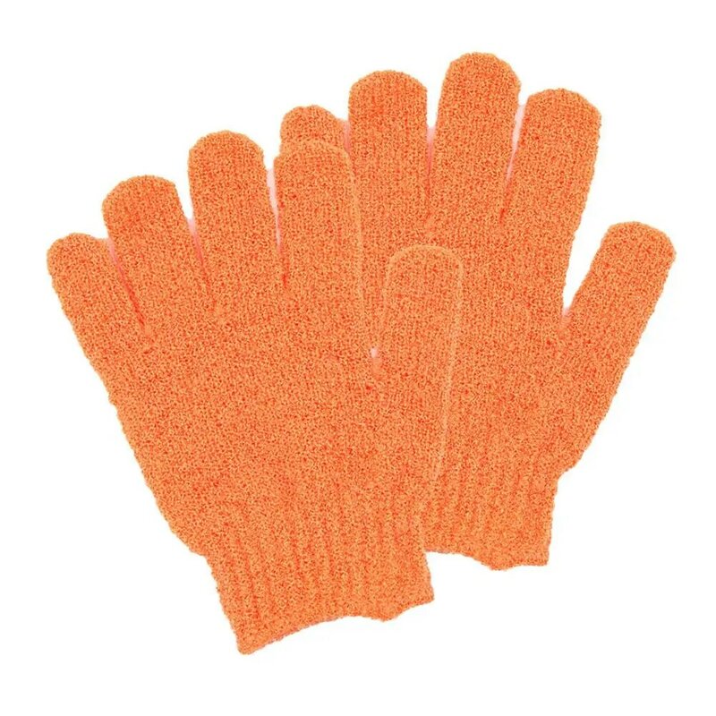 Kids Body Scrub Handschoenen Met Handschoen En Vingers Perfect Voor Thuis Douche Peeling Huishoudelijke Badhanddoek Benodigdheden Slip Resist Glo O2s0