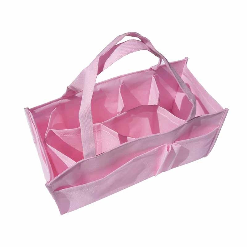 Tas mama portabel tas liner ibu multi-fungsi tidak ditenun tas 7-kompartemen perlengkapan ibu dan anak