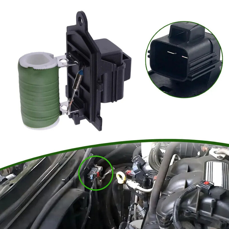 자동차 엔진 액세서리 엔진 냉각 선풍기 저항기 우측 자동차 냉각 시스템 부품, 2009-2019 여행 닷지용 68054677AA, 1p