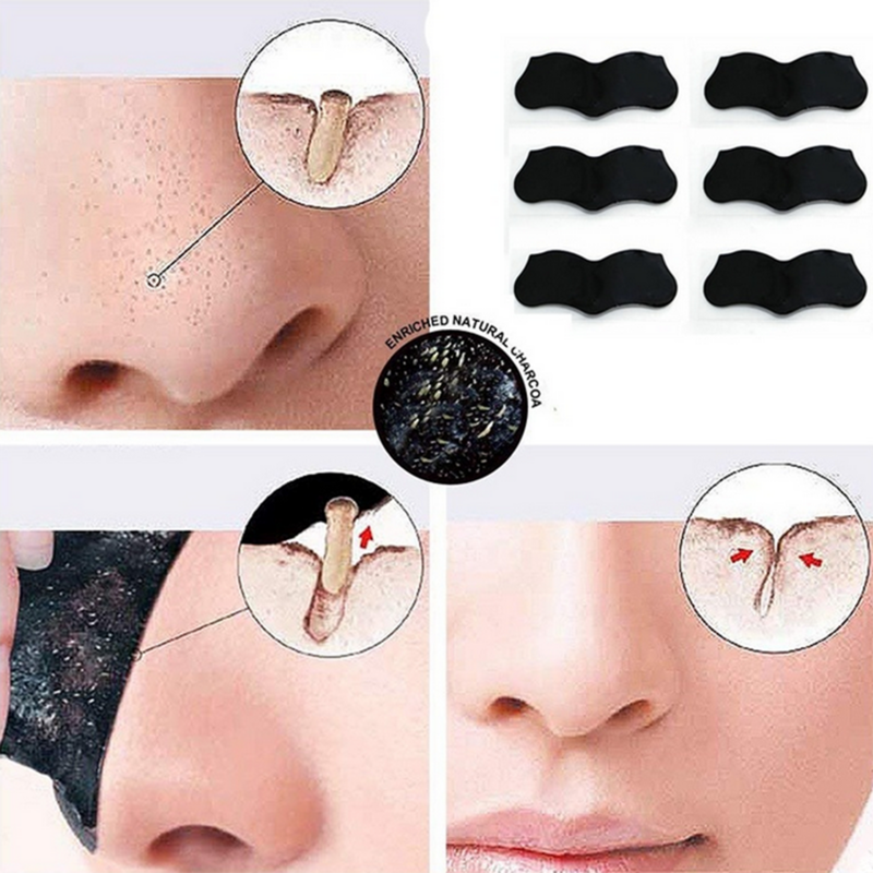 20 Pcs naso maschera per la rimozione dei punti neri strisce nasali testa nera punto naso Spot Peel Off Sticker viso Acne Whitehead maschera per la pulizia dei pori