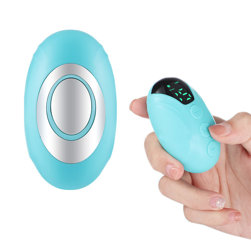 Hand Held Sleeping Healthy Pulse Stimulation Anxiety Relief Neuro Sleep Nerves Insomnia Soothe Device USB Smart Sleep Instrument