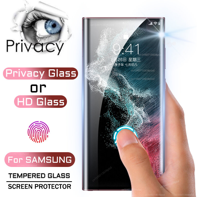 Privacy Of Hd Gehard Glas Voor Samsung Galaxy S24 S23 S22 Ultra Anti Spy Screen Protectors S21 Plus Note 20 Note20 Luxe 5G