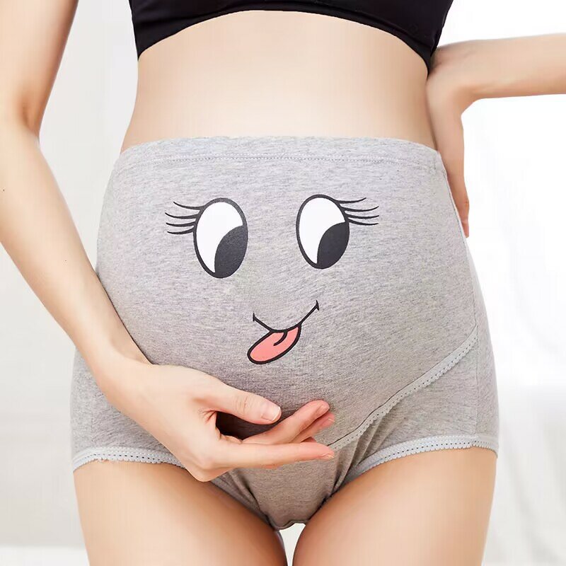 Maternity Panties Soft Cotton  High Waist  Pregnant Briefs Belly Support Panty for Maternity Clothes