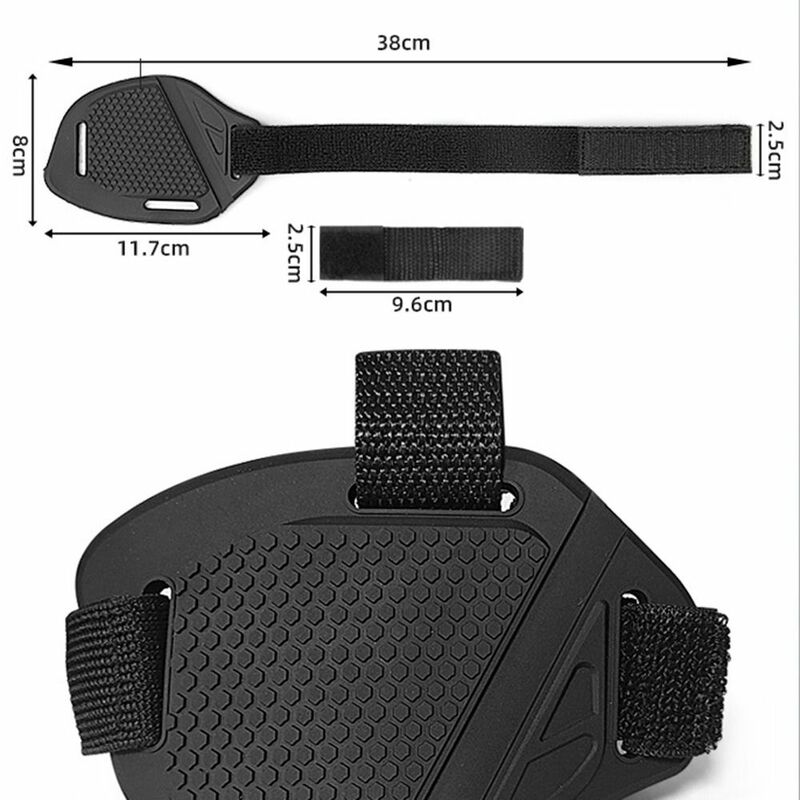 Black Motorcycle Shift Shoe Cover Durable Non-slip PVC Motorcycle Shoe Cover Protective Hanging Gear Shoe Covers Shoe