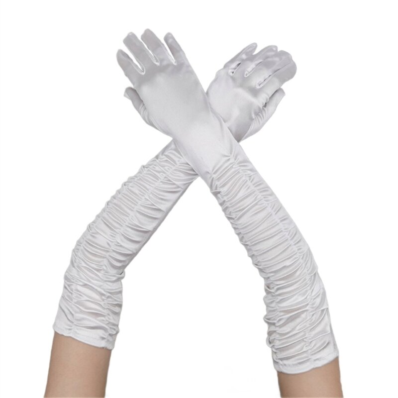 Wedding Gloves Performance Gloves  Long Gloves For Women Dance Gloves Dropship