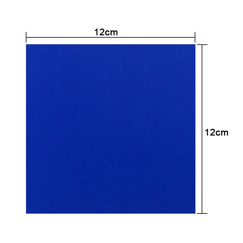 12x12CM Universal Color Papers CO2 Fiber UV Laser Marking Engraving Machine