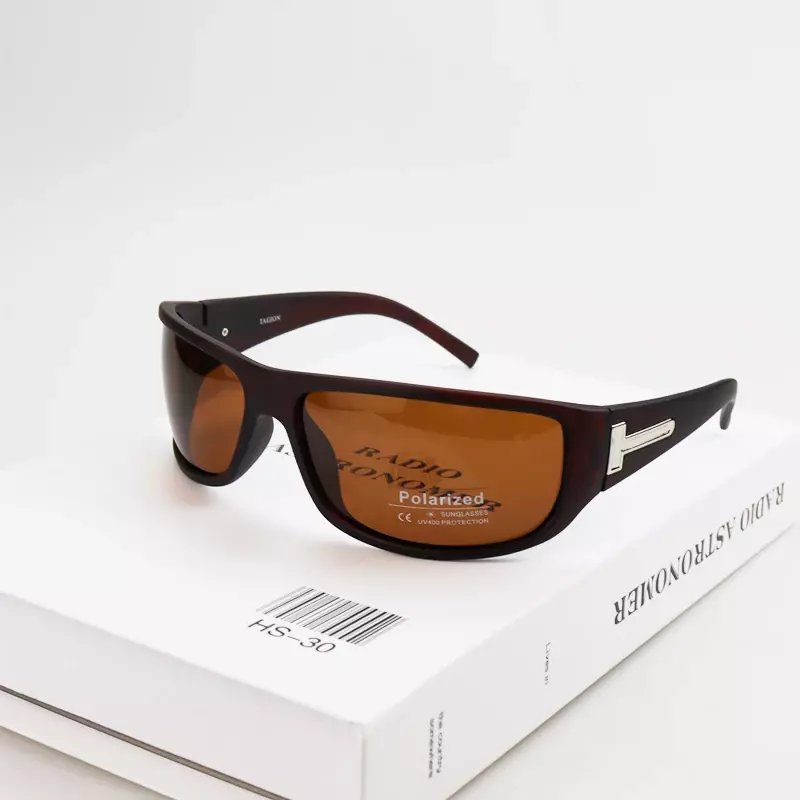 Gafas de sol polarizadas para hombre y mujer, lentes deportivas de marca de moda, de lujo, de alta calidad, con protección UV400, 5107