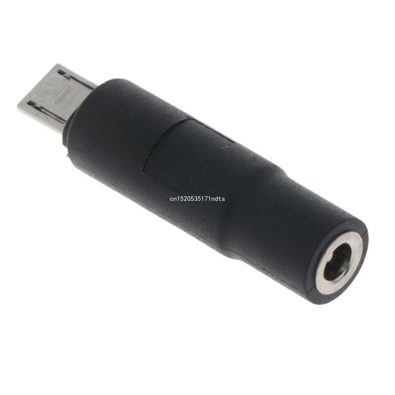 Adaptador conector Micro USB macho a 4,0x1,7/3,5x1,35mm para cargador tableta y teléfono, envío directo