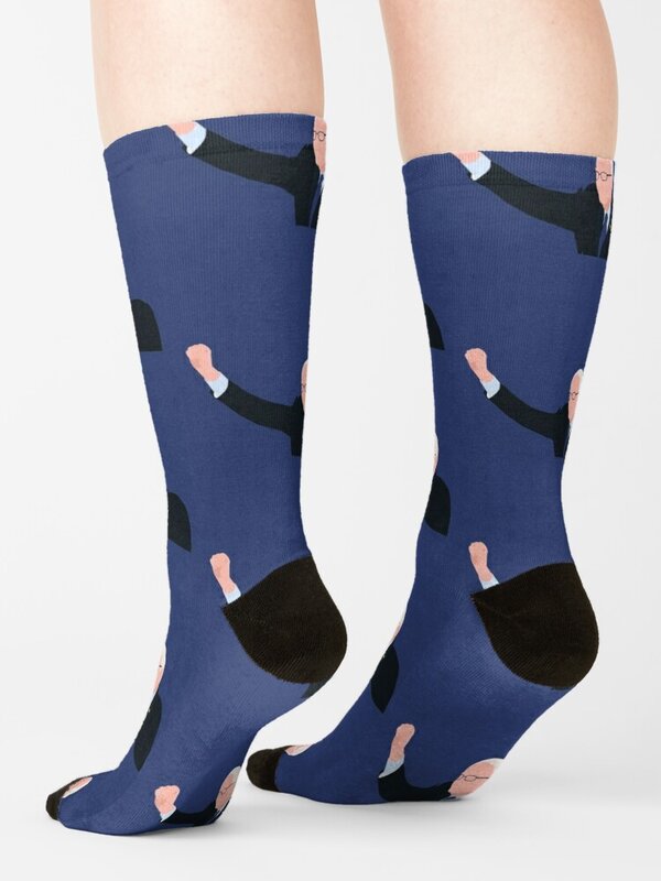 Bernie sanders kaus kaki kartun lucu hadiah desainer merek mewah kaus kaki wanita pria