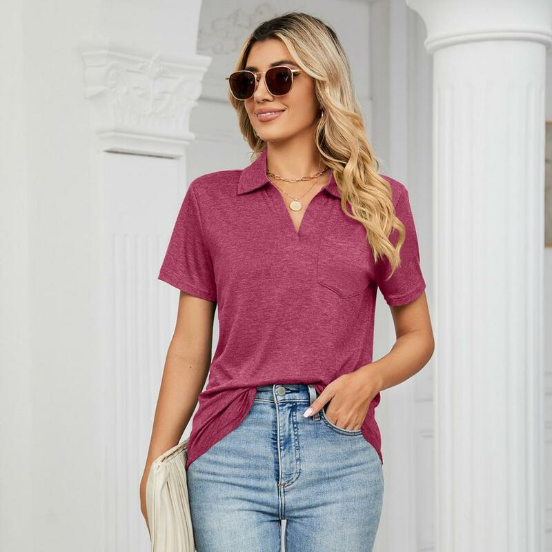 Fashion Casual Loose Summer Ladies Top Tee Shirt Quick Drying  Sweat Absorbing