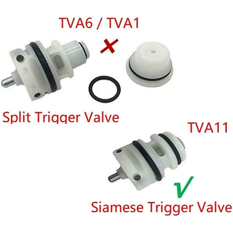 TVA11 Trigger Valve for Bostitch Nailer Models N52FN N62FN N79RH N79WW N80SB N88RH N88WW Coil Nailers Repair Parts B