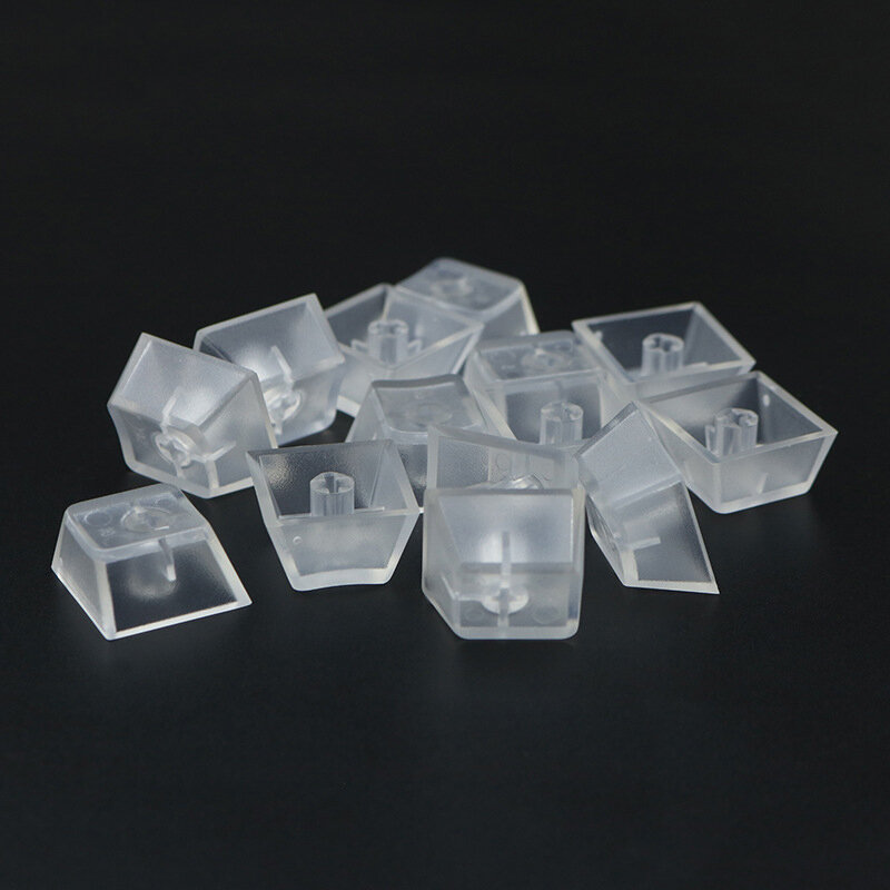 Transparent Keycap Mechanical Keyboard R4 Transparent Keycaps Double-layer Keycaps Removable Paper Clips Custom MX Switch