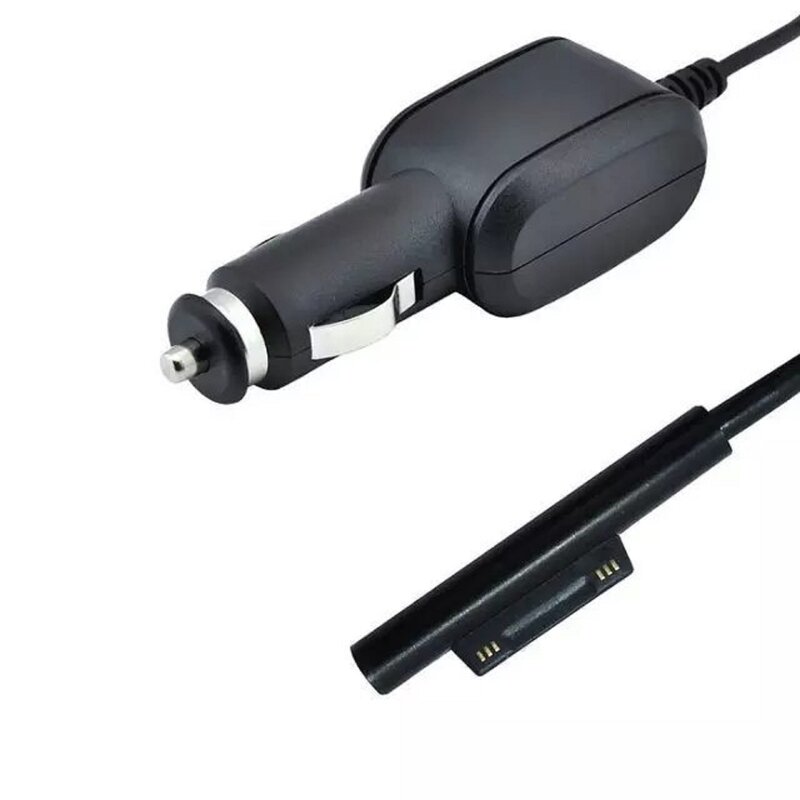 Chargeur de voiture pour Microsoft Surface Pro, adaptateur d'alimentation pour tablette, accessoires auto, 15V, 3A, 7, 6, 5, 4, 3, 120cm