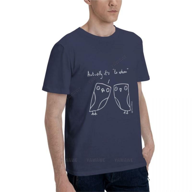 Camiseta de dibujos animados para hombre, ropa de gran tamaño, lisa, personalizada