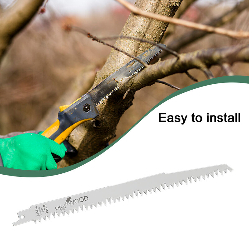 1/5PCS 240mm BI-Metal Reciprocating Saw Blades Electric Wood Pruning Saw Blades For S1531/S1531L Woodworking Saw Blades