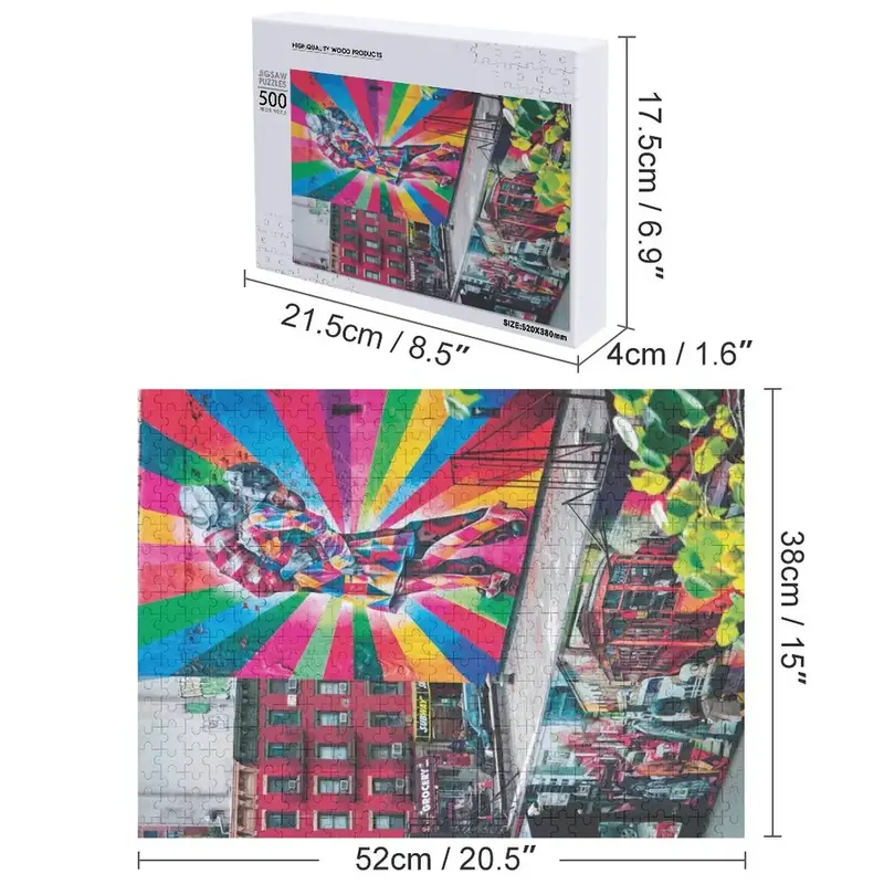 Nyc Street Art Puzzle Tier personal isierte Babys pielzeug personal isiert für Kinder Puzzle