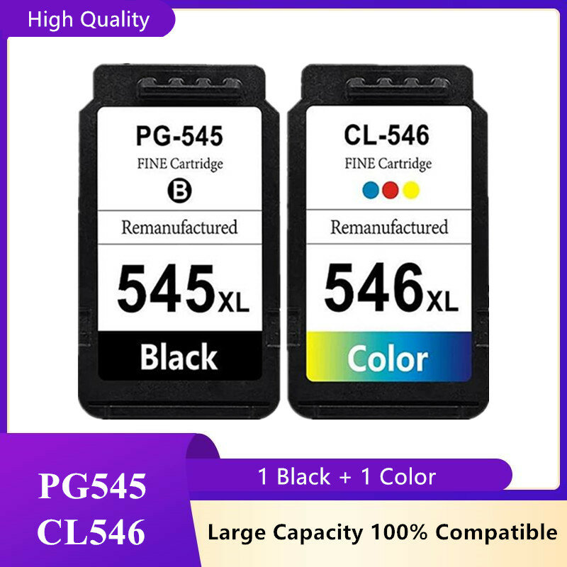 Compatible ical545 CL546 545XL 546XL Cartouche D'encre pour IL PG-545 pour Pixma MG3050 2550 2450 2550S 2950 MX495 Imprimante