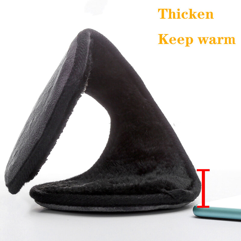 Thicken Fur Earmuffs for Men Women Ear Muffs Winter Warmer Ear Cover Outdoor Ski Soft Plush Ear Protector Winter Accessories