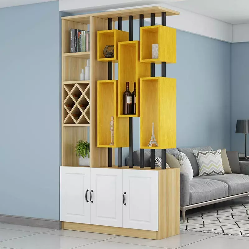 Simplicity Liquor Wine Cabinets European Storage soggiorno Display Wine Cabinets Modern wood Estante Vinos Furniture QF50JG