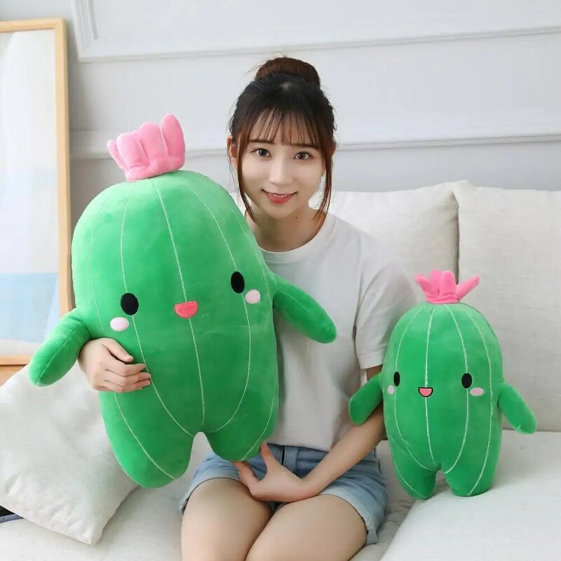 1pc 25/40cm Kawaii Plush Cactus Toys Stuffed Soft Plant Dolls Pillow for Children Baby Kids Toys Birthday Decoration Gifts