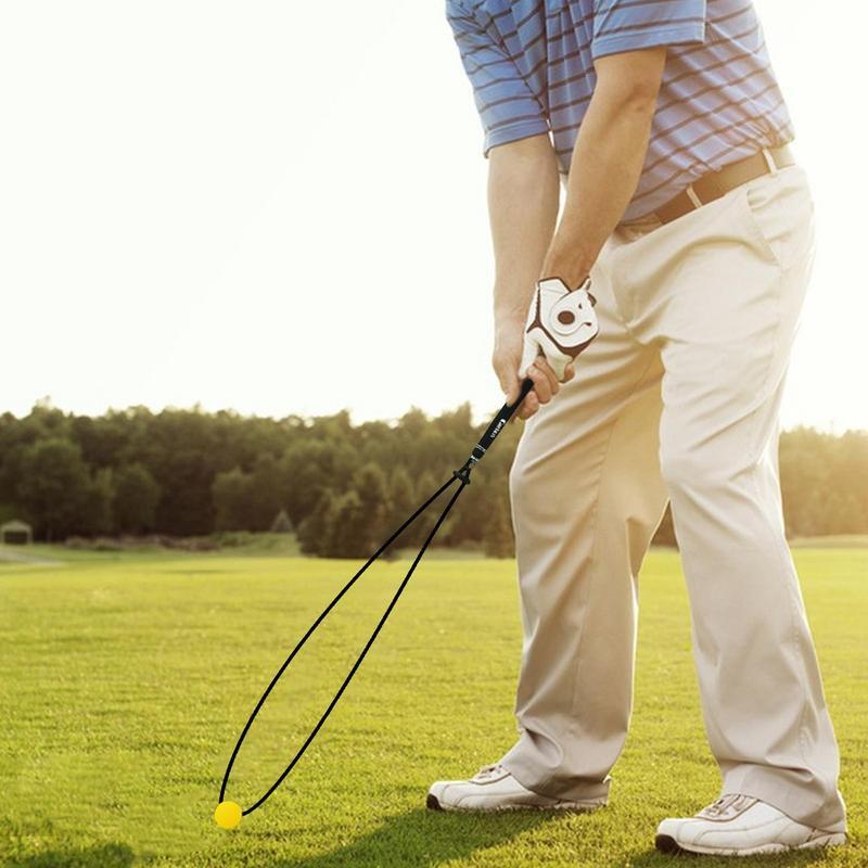 Golf Swing Pro Plus Golf Fly Swing Training Rope Indoor/Outdoor Swing Correction Practice per scheggiare guida e colpire