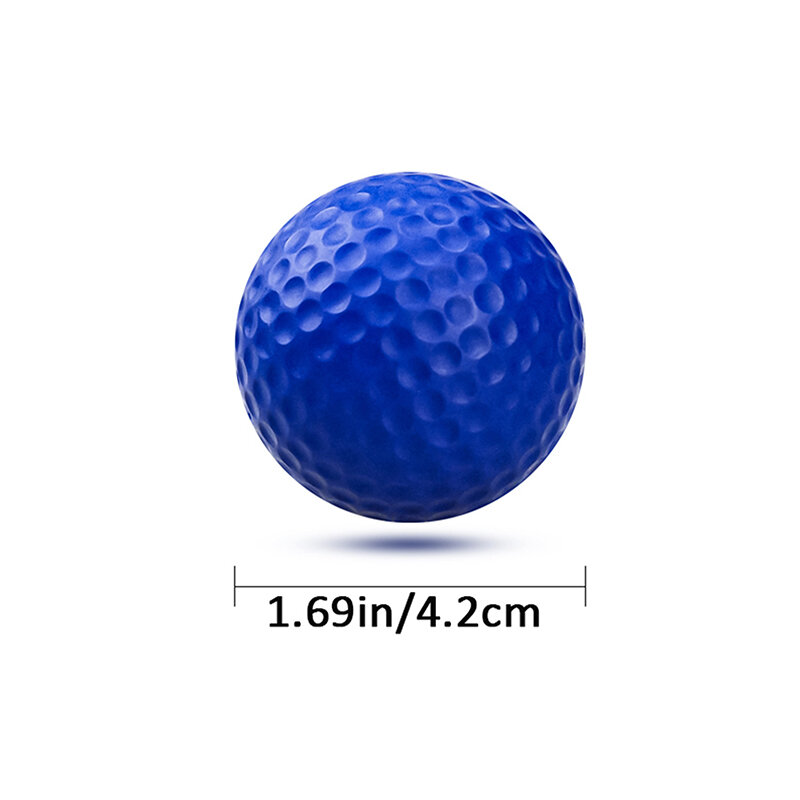Balle souple en mousse PU colorée pour la pratique en intérieur, balle IkGolf, exercice sportif, haute qualité, 42mm, 1PC