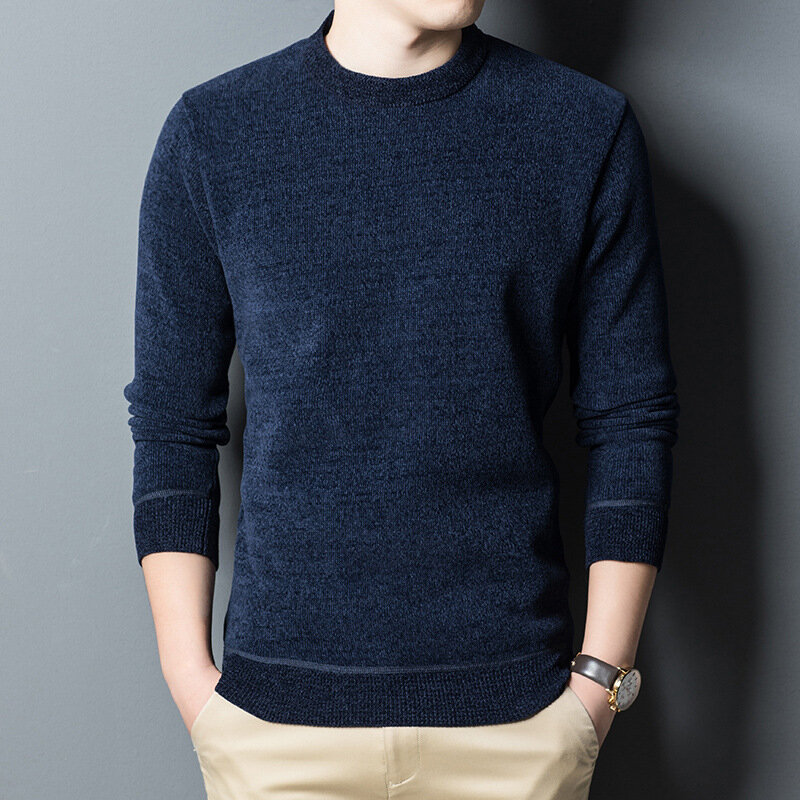 MRMT 셔닐 남성용 니트 스웨터, 중년 남성 스웨터, 2024 신상 티셔츠