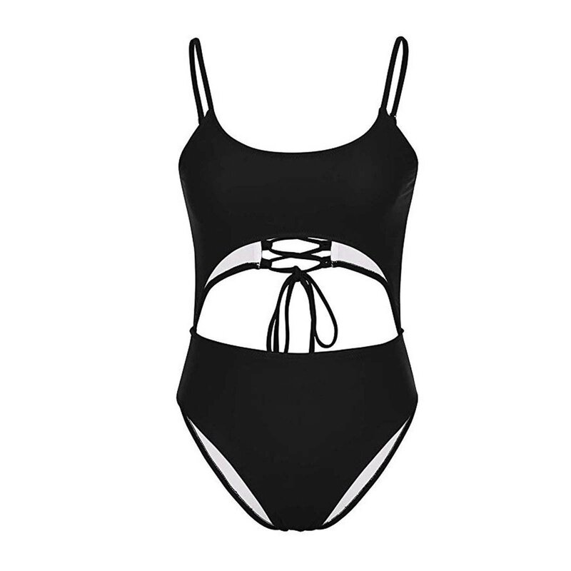 Conjunto de Bikini de alta elasticidad para mujer, traje de baño de dos piezas, Color sólido, Sexy, para playa, 2024