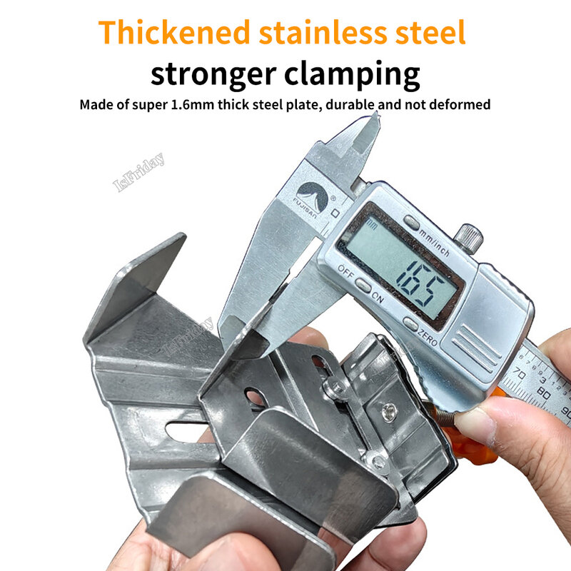 Multifunctional Right Angle Carpentry Frame 1/2/4pcs Woodworking Right Angle Clamp 90 Degrees Holder DIY Corner Holder Hand Tool