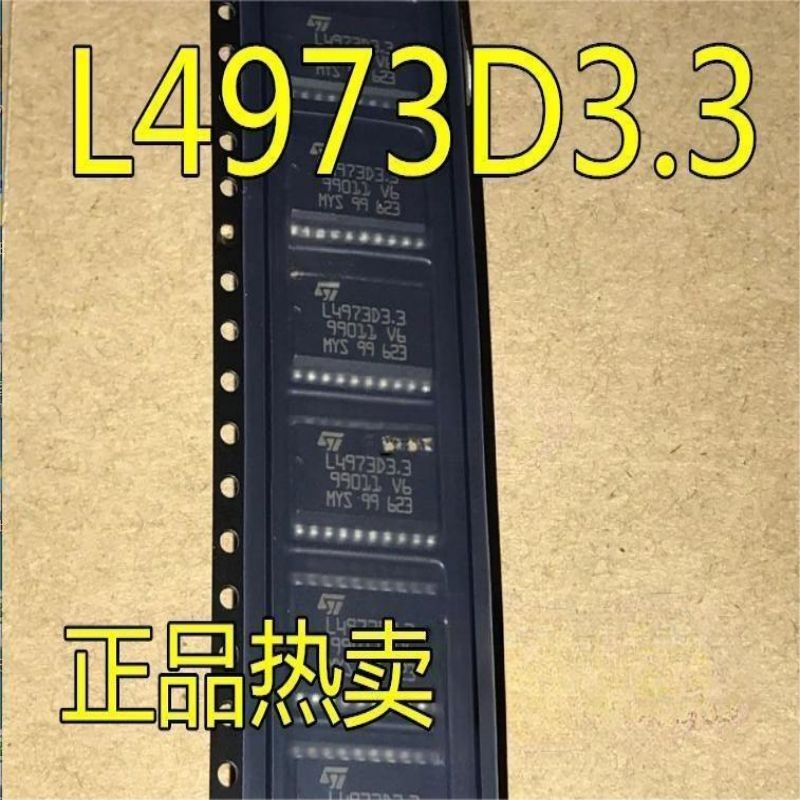 Chip Automotivo Comum, Preço de Importação, Original Novo, L4973, L4973D3.3, L4973D3.3-013TR, 10Pcs