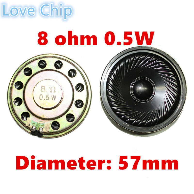 0.5W 1W 2W 8R 16R 32R Mini altoparlante 8 Ohm 32 Ohm altoparlante diametro 20mm 23mm 26mm 28mm 30mm 32mm 36mm 40mm 45mm altoparlante