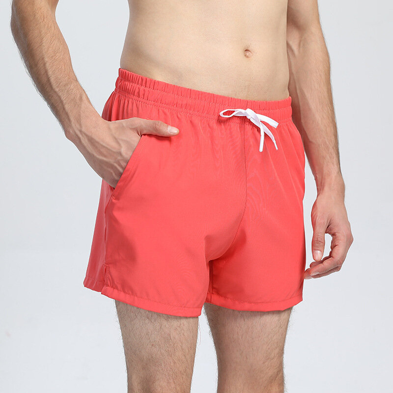 Nowe spodenki do jogi Stretch szybkoschnące sportowe szorty do biegania męskie letnie cienkie oddychające spodnie z różne kolory z