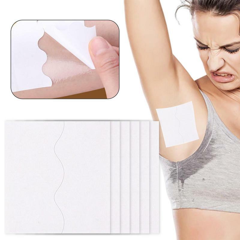 Underarm Sweat Pads Dress Clothing Armpit Care Sweat Pad Shield 20PCS Transparent Flexible Armpits Sweat Absorbing Stickers