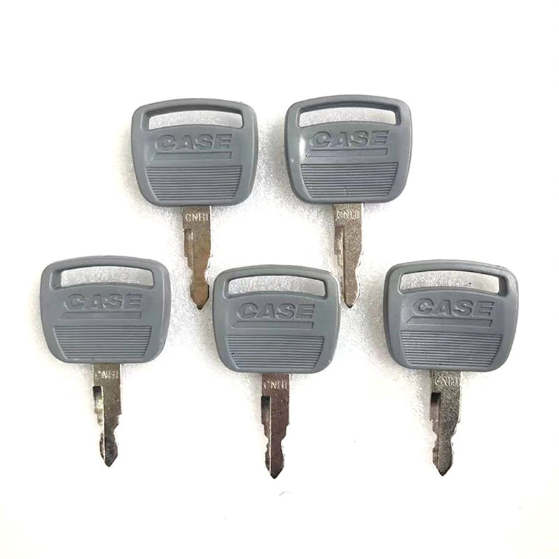 5Pcs CNH1 ignition Key and door lock key For Case Excavator Heavy Equipment Fit C series 380C 120C 240C CX series Free Shipping