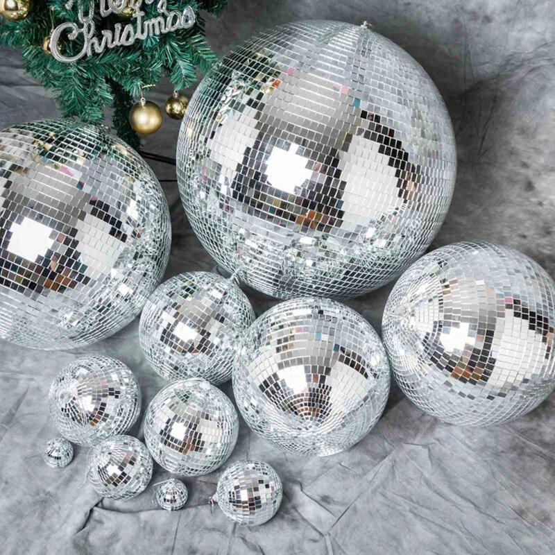Kerst Reflecterende Spiegel Bal Glazen Bar Disco Mini Disco Bal Kerst Verlaagde Plafond Ornament Bal