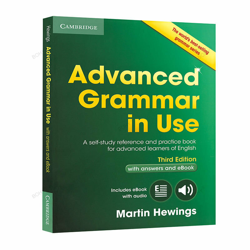 Cambridge English Grammar Advanced, Essential, Livros em uso, Áudio gratuito, Envie seu e-mail