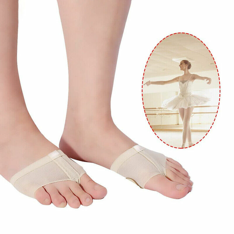 DAYFULI copertura dell'avampiede traspirante per le donne danza classica ginnastica latina pratica protezione manicotto piede punta Pad strumento per la cura del piede